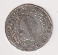 5 krejcar 1820 A.,František II.,Rakousko