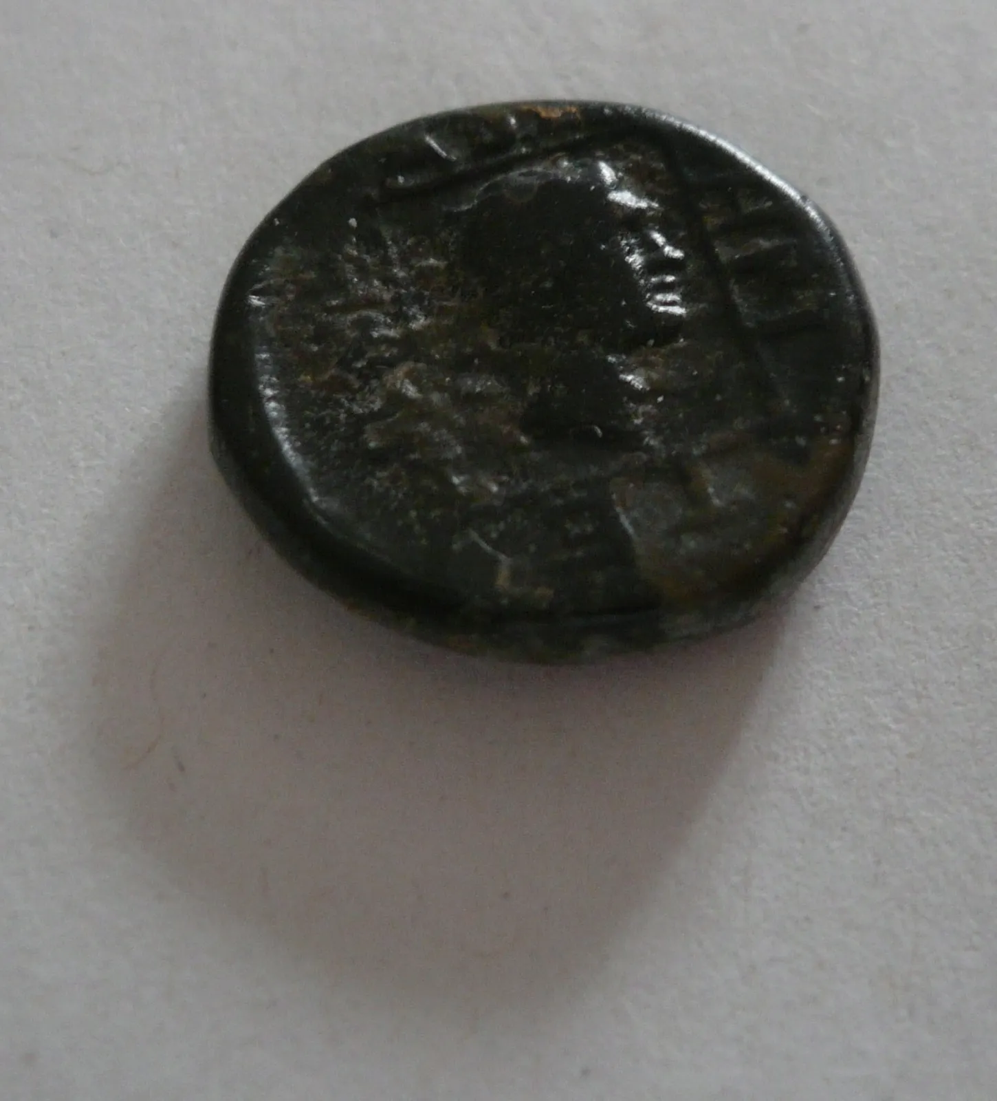 AE-16, hlava Apolla, 373-360 př.n.l., Řecko Abdera