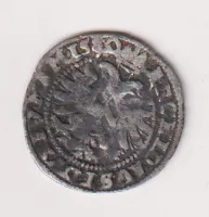 Bílý groš 1580,Kutná Hora,Rudolf II.,Čechy