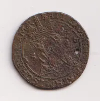 Početní groš 1586,Kutná Hora,Rudolf II.,Čechy