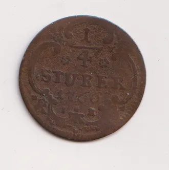 1/4 stuber 1766 A,Kolín-arcibiskupství