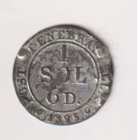 1 a 1/2 sol 1825,Švýcarsko