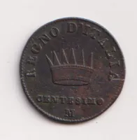 1 soldo 1812,Napoleon Bonapatre,Itálie
