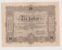 10 forint 1848,Uhry