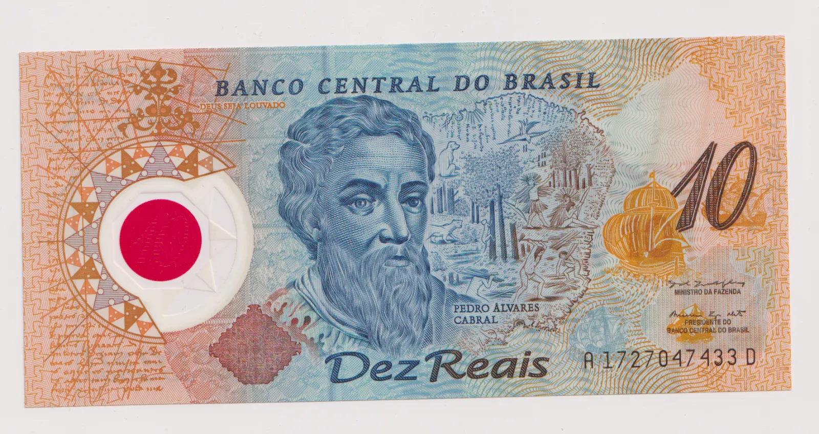 10 reals 2000,Brazilie