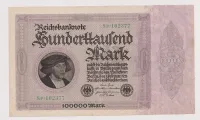 100 tisíc marek 1923,Německo
