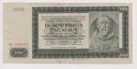 1000 korun 1942,Ea 369932,PČM