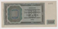 1000 korun 1942 Gc 322553.specimen,PČM