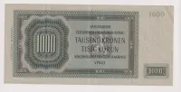 1000 korun 1942,Hb003972,PČM