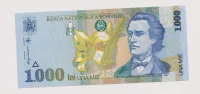 1000 lei 1998,Rumunsko