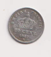 20 cent 1867A,Francie