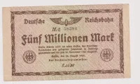 5 milionů marek 1923,dráždní,Německo