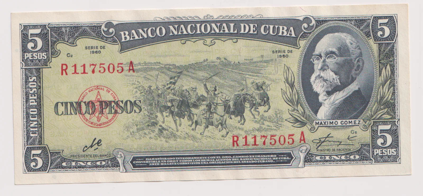 5 pesos,Kuba