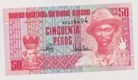 50 pesos 1990,Guinea Bissau