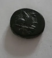 AE-16, hlava Apolla, 373-360 př.n.l., Řecko Abdera