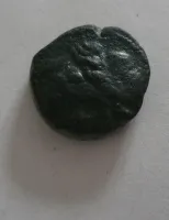 AE-16, vousatá hlava, 196-168 př.n.l., Řecko Ampipholis