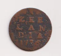 Duit 1736,Zeeland,Holandsko