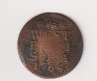 Duit 1765,Východní Frisko,Holandsko