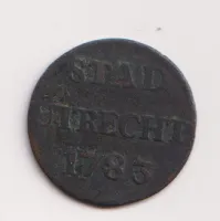 Duit 1783,Gent,Holandsko