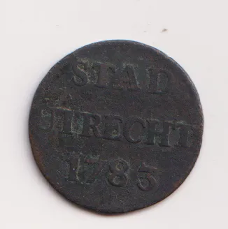 Duit 1783,Gent,Holandsko