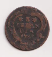 Duit 1787,Zeeland,Holandsko