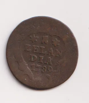 Duit 1789,Zeeland,Holandsko