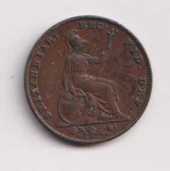 Farthing 1839,Anglie