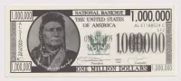 suvenýr,indiánská rezervace 1 milion dolarů,USA