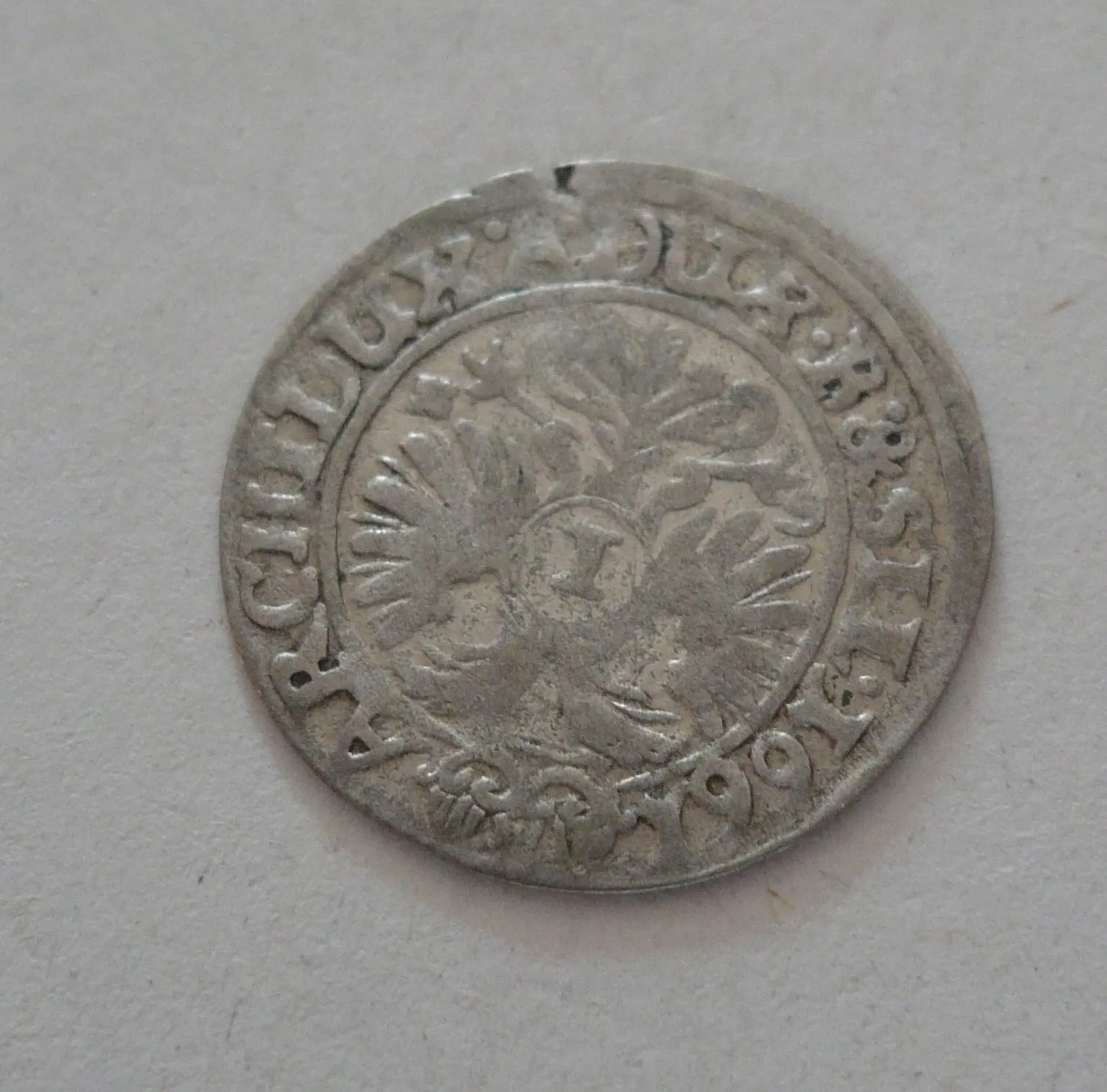 1 Krejcar, 1661, Leopold I., Slezsko Vratislav