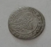 1 Krejcar,1696, Leopold I., Břeh