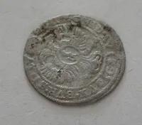 1 Krejcar,1696, Leopold I., Břeh
