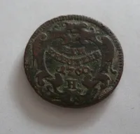 1 Krejcar, 1760 H, Josef II., Rakousko