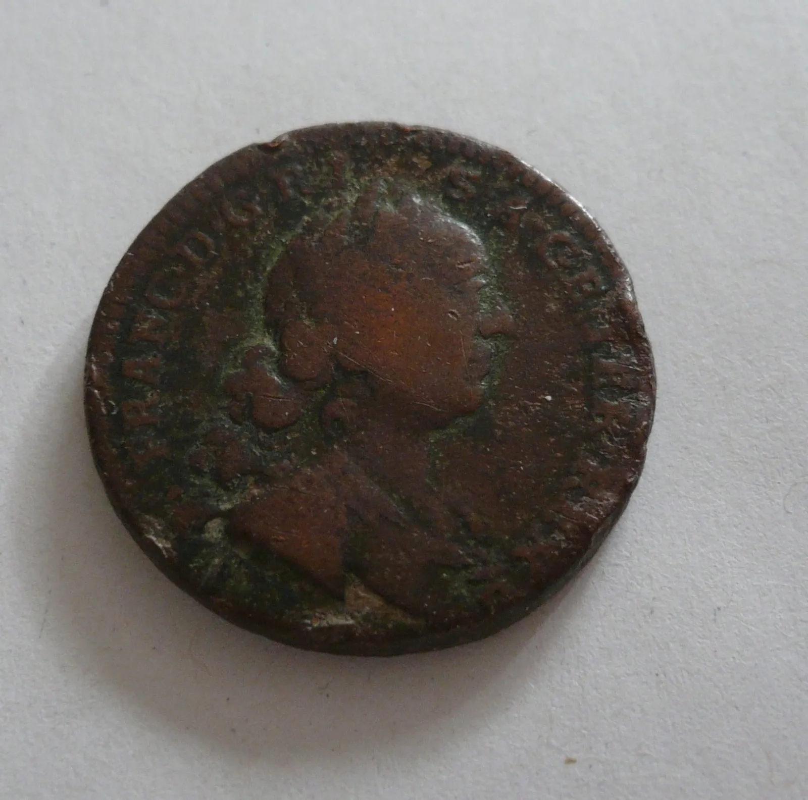 1 Krejcar, 1760 H, Josef II., Rakousko