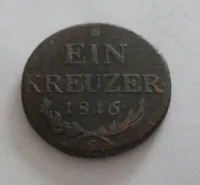 1 Krejcar, 1816 S, František II., Uhry