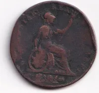 1 pence 1830,Anglie