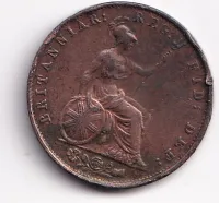 1 penny1853,Anglie