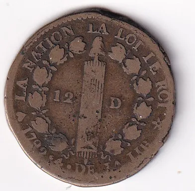 12 dernier 1792,Francie