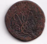 2 kopějka 1758,Rusko