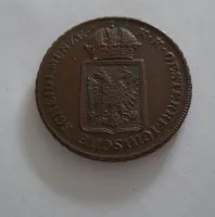 2 Krejcar, 1848 A, Ferdinand V., PĚKNÝ, Rakousko
