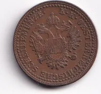 2 krejcar 1851 B,Uhry