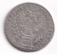 20 krejcar 1765,Marie Terezie,Rakousko