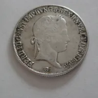 20 Krejcar, 1838 B, Ferdinand V., Uhry