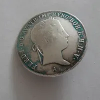 20 Krejcar, 1843 A, Ferdinand V., KNOFLIK, Rakousko