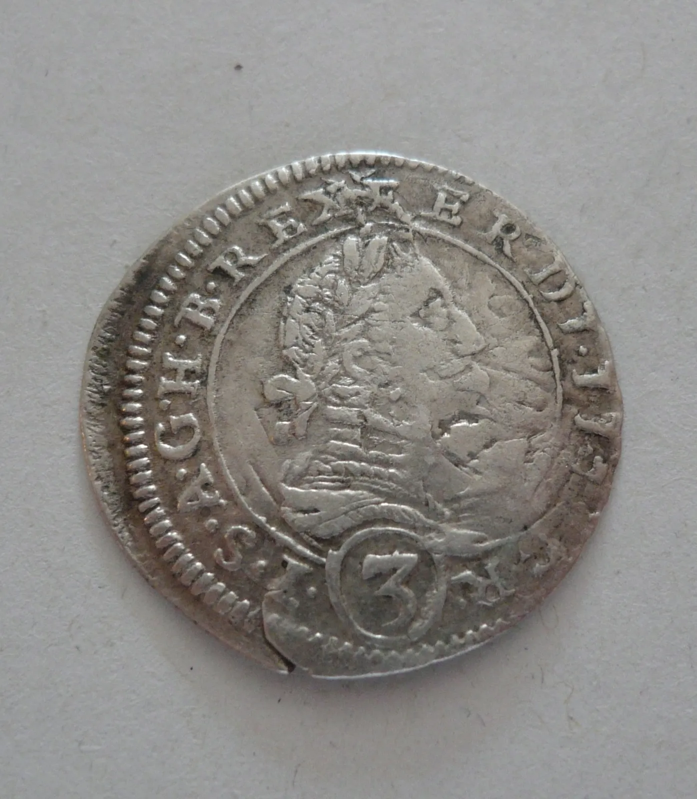 3 Krejcar, 1627, Ferdinand II., Rakousko Graz