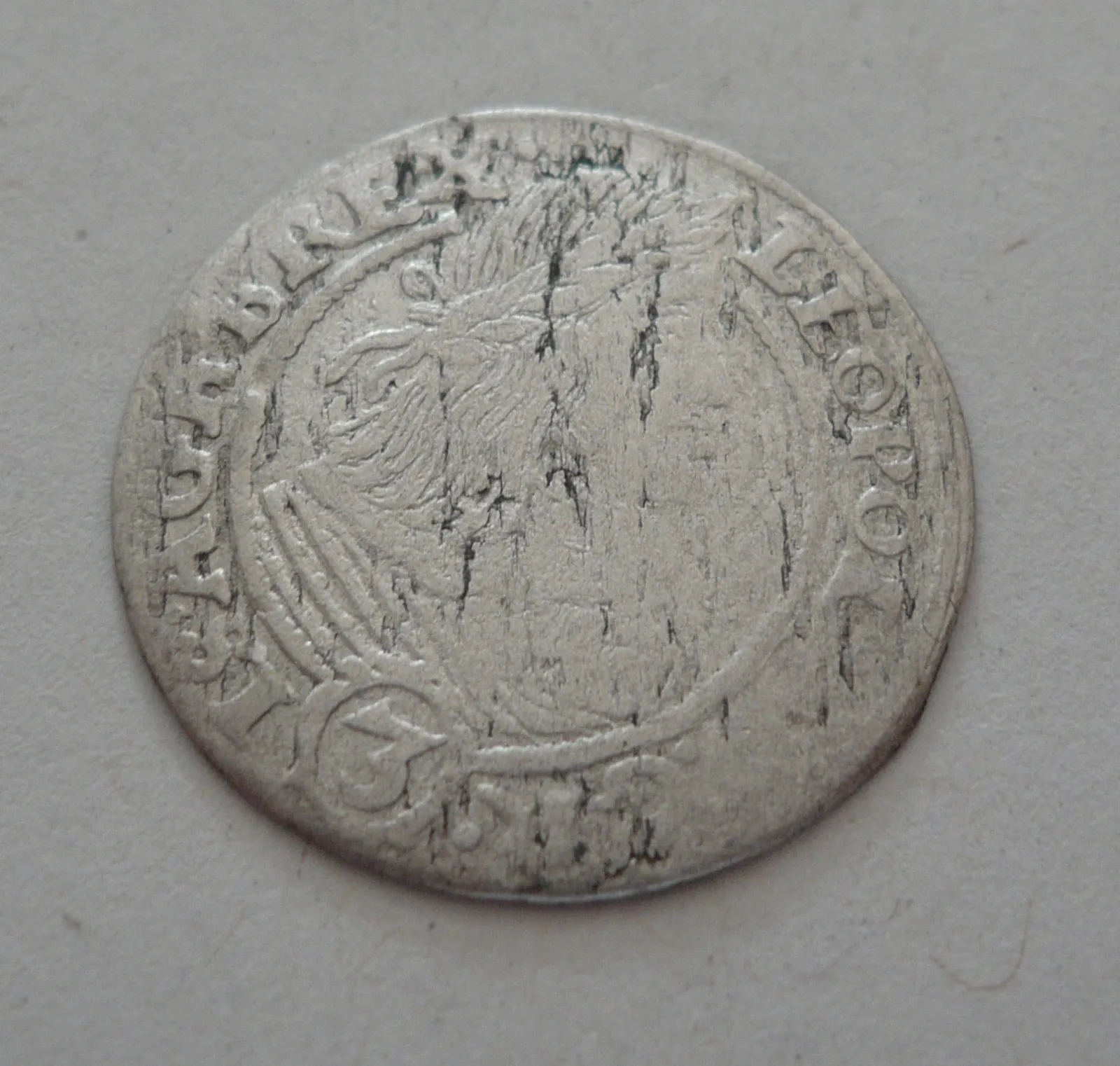 3 Krejcar, 1660, Leopold I., Slezsko Vratislav