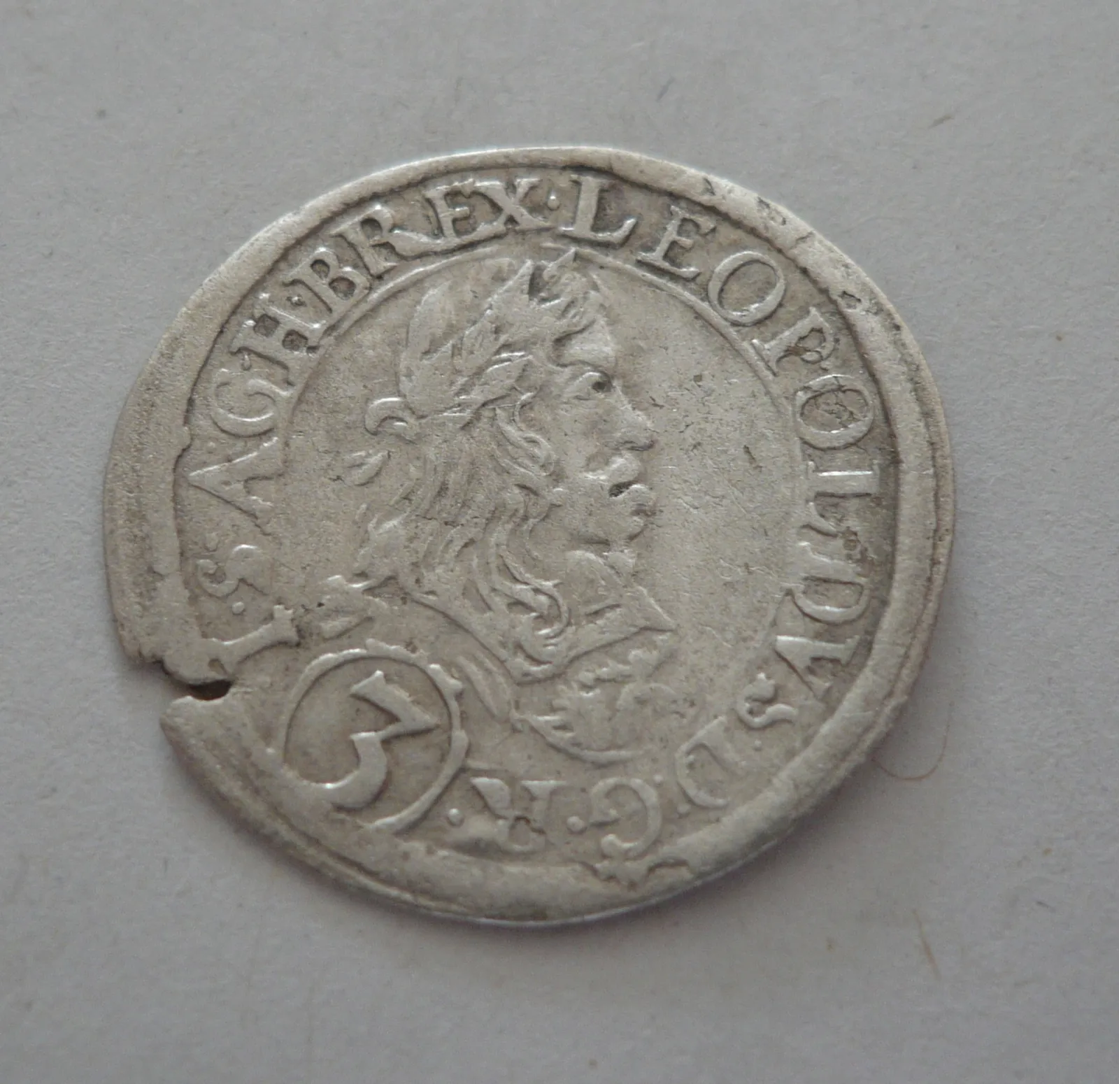3 Krejcar, 1666, Leopold I., Rakousko Vídeň
