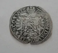 3 Krejcar, 1670, Leopold I., Slezsko Vratislav