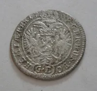 3 Krejcar, 1709, Josef I.,Čechy-Praha