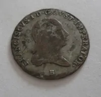 3 Krejcar, 1820 B, František II., Uhry