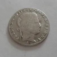 3 Krejcar, 1837 A, Ferdinand V., Rakousko